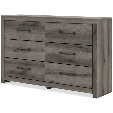 Graystorm Brown Gray Panel Bedroom Set by Ashley at Eve Furniture