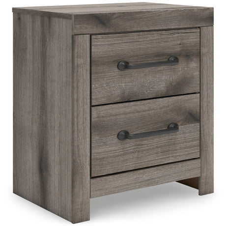 Graystorm Brown Gray Panel Bedroom Set by Ashley at Eve Furniture