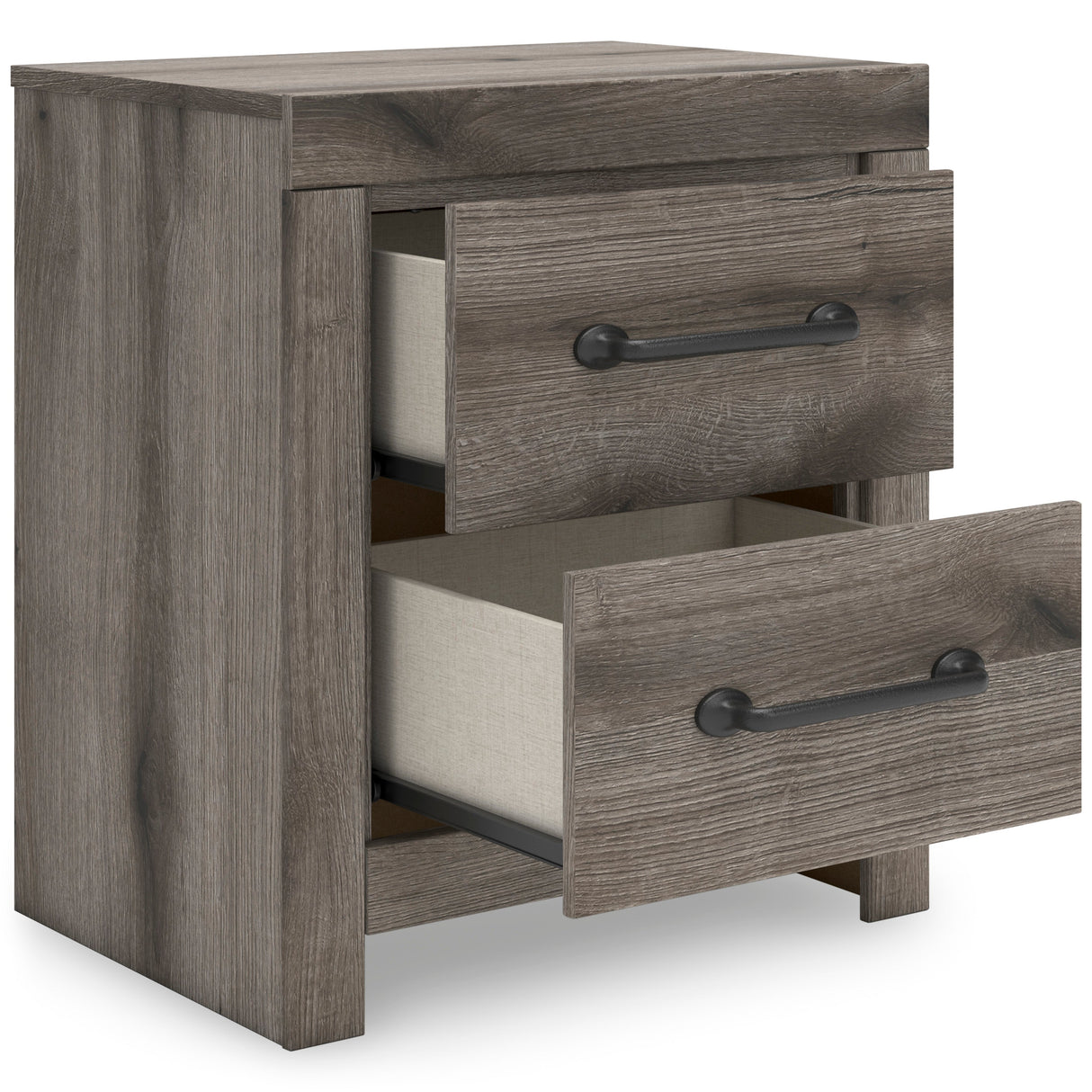 Graystorm Brown Gray Panel Bedroom Set by Ashley at Eve Furniture