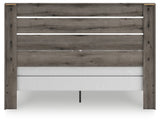 Graystorm Brown Gray Panel Bedroom Set by Ashley at Eve Furniture