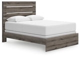 Graystorm Brown Gray Queen Panel Bed by Ashley at Eve Furniture