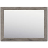 Graystorm Brown Gray Storage Panel Bedroom Set with 4 Side Drawers by Ashley at Eve Furniture