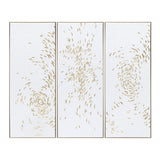 Great Escape White/Gold Canvas by Crestview at Eve Furniture