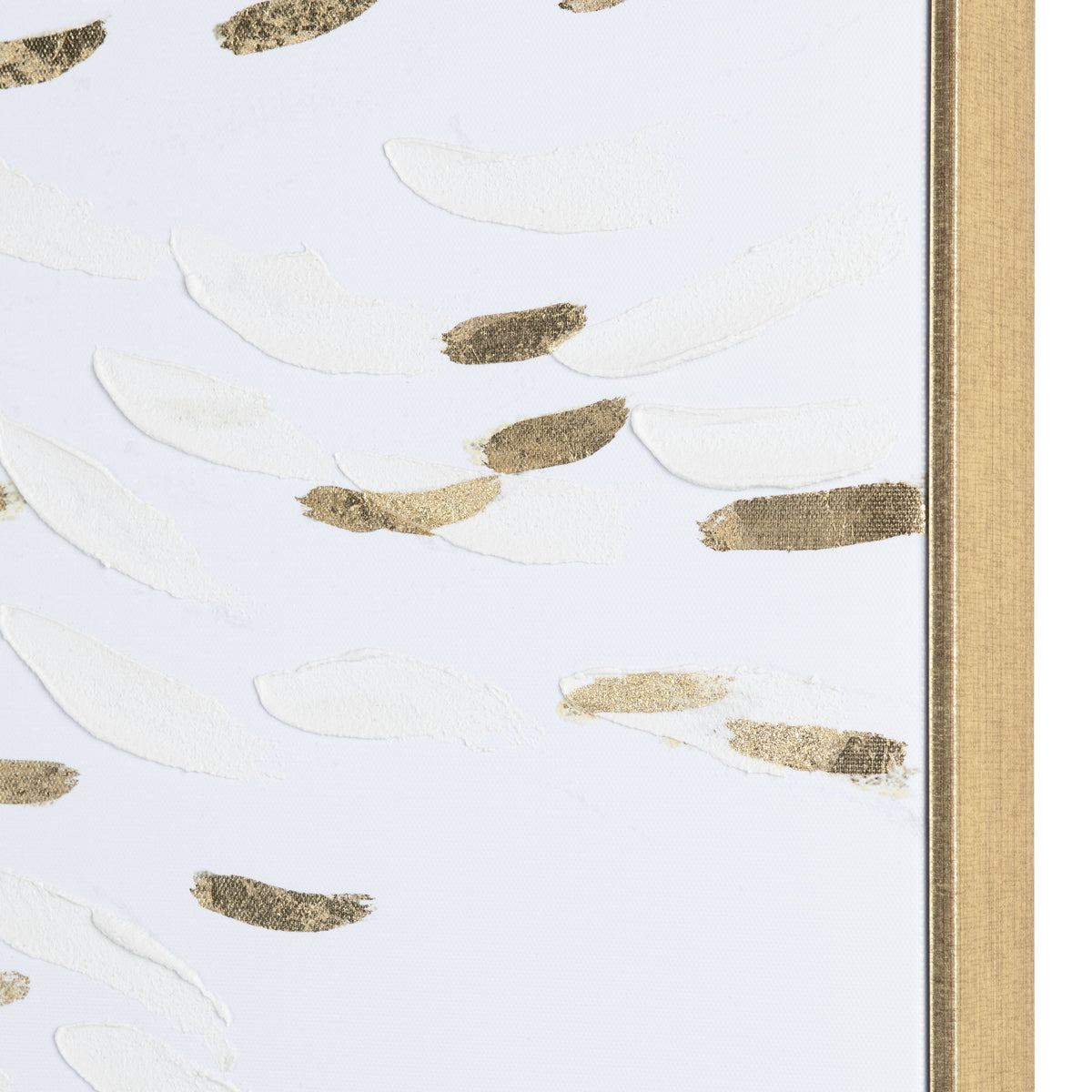 Great Escape White/Gold Canvas by Crestview at Eve Furniture