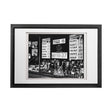 Great Tea Company by Berenice Abbott a Hand Embellished Textured Framed Art Photo Matted under Glass by Mercana at Eve Furniture