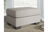 Greaves Stone Ottoman by Ashley at Eve Furniture