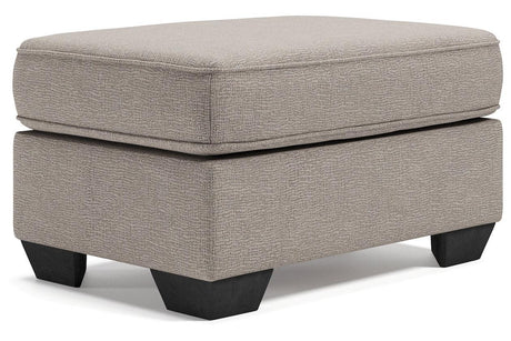 Greaves Stone Ottoman by Ashley at Eve Furniture