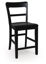 Greddinton Black Counter Height Barstool, Set of 2 by ASHLEY FURNITURE at Eve Furniture