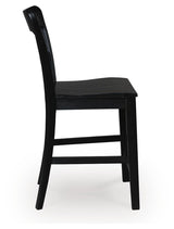 Greddinton Black Counter Height Barstool, Set of 2 by ASHLEY FURNITURE at Eve Furniture