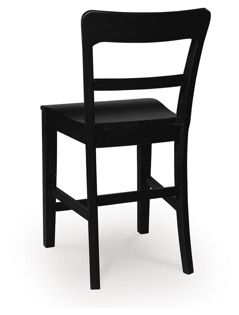 Greddinton Black Counter Height Barstool, Set of 2 by ASHLEY FURNITURE at Eve Furniture