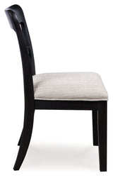 Greddinton Black Dining Chair, Set of 2 by Ashley at Eve Furniture