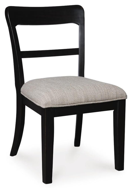 Greddinton Black Dining Chair, Set of 2 by Ashley at Eve Furniture