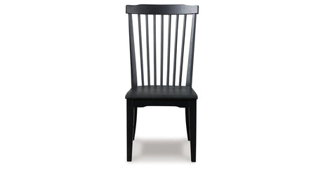 Greddinton Black Dining Chair, Set of 2 by Ashley at Eve Furniture
