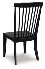 Greddinton Black Dining Chair, Set of 2 by ASHLEY FURNITURE at Eve Furniture