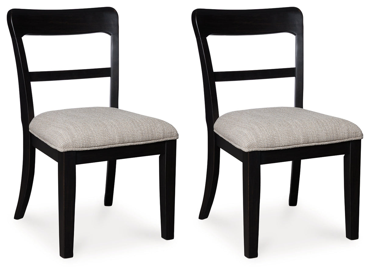 Greddinton Black Dining Chair, Set of 2 by ASHLEY FURNITURE at Eve Furniture
