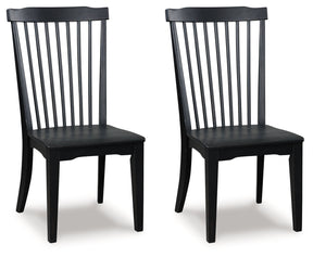 Greddinton Black Dining Chair, Set of 2 by ASHLEY FURNITURE at Eve Furniture
