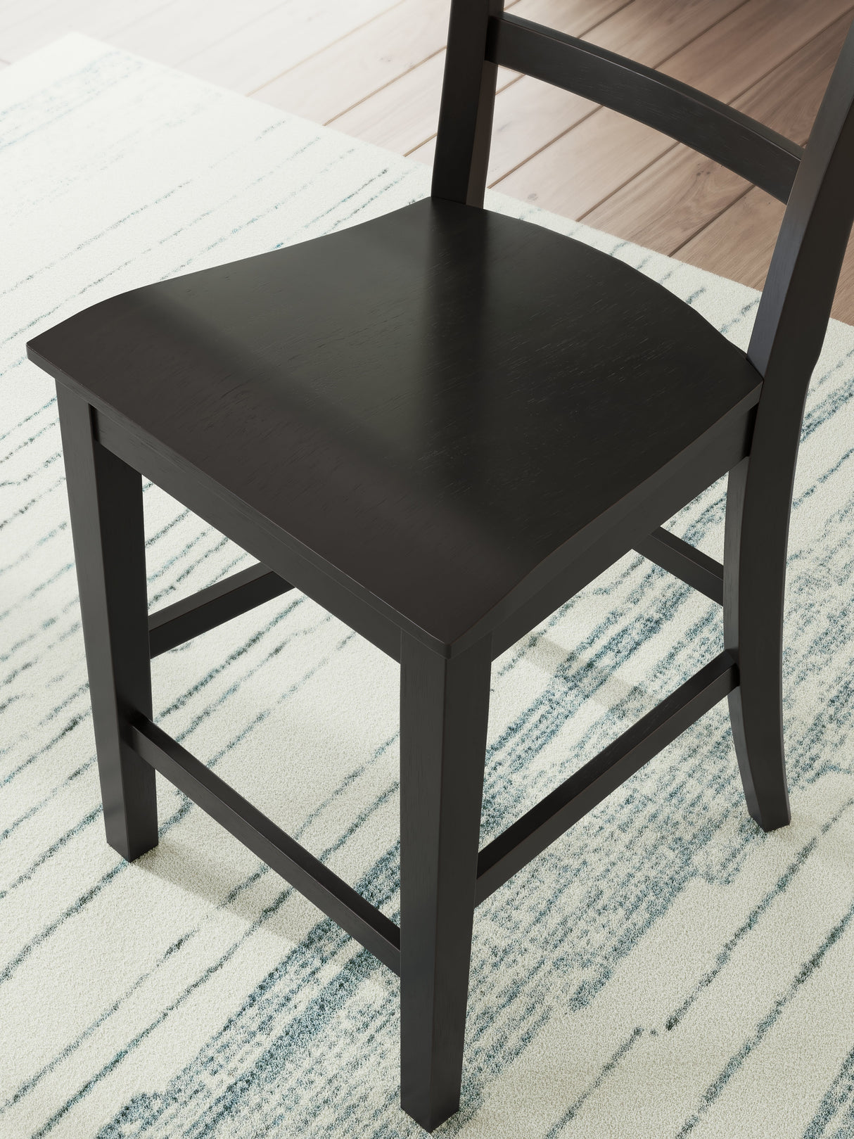 Greddinton Brown & Black Counter Height Set by Ashley at Eve Furniture
