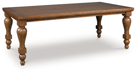 Greddinton Brown & Black Dining Room Set by Ashley at Eve Furniture