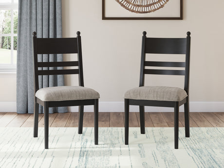 Greddinton Brown & Black Dining Room Set by Ashley at Eve Furniture