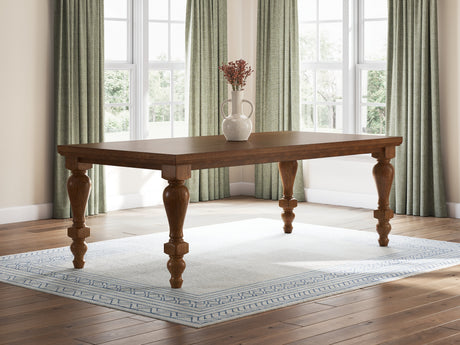Greddinton Brown & Black Dining Room Set by Ashley at Eve Furniture