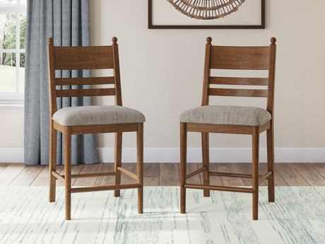 Greddinton Brown Counter Height Set by Ashley at Eve Furniture