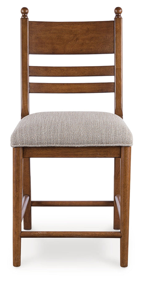 Greddinton Brown Counter Height Set by Ashley at Eve Furniture
