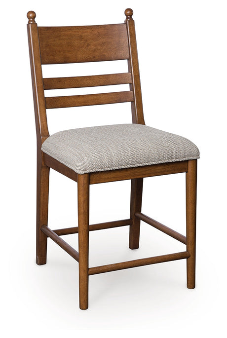Greddinton Brown Counter Height Set by Ashley at Eve Furniture