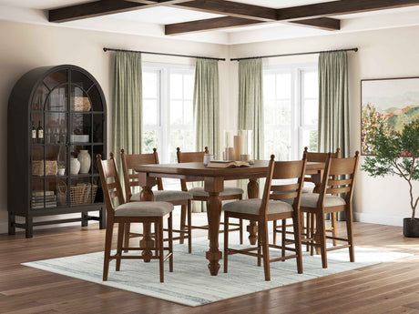Greddinton Brown Counter Height Set by Ashley at Eve Furniture