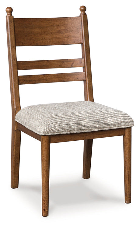 Greddinton Brown Dining Chair, Set of 2 by Ashley at Eve Furniture
