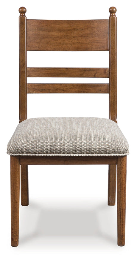 Greddinton Brown Dining Chair, Set of 2 by Ashley at Eve Furniture