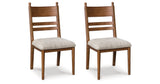 Greddinton Brown Dining Chair, Set of 2 by Ashley at Eve Furniture