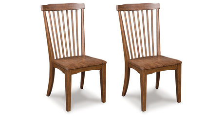 Greddinton Brown Dining Chair, Set of 2 by Ashley at Eve Furniture