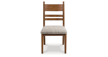 Greddinton Brown Dining Chair, Set of 2 by Ashley at Eve Furniture