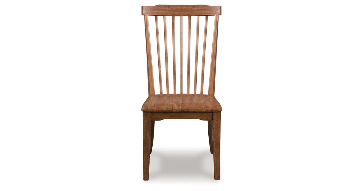 Greddinton Brown Dining Chair, Set of 2 by Ashley at Eve Furniture