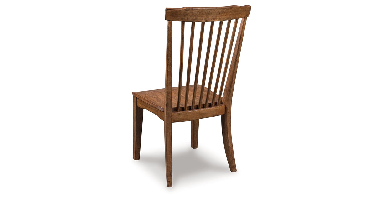 Greddinton Brown Dining Chair, Set of 2 by ASHLEY FURNITURE at Eve Furniture