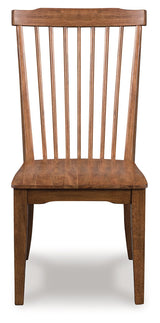 Greddinton Brown Dining Chair, Set of 2 by ASHLEY FURNITURE at Eve Furniture