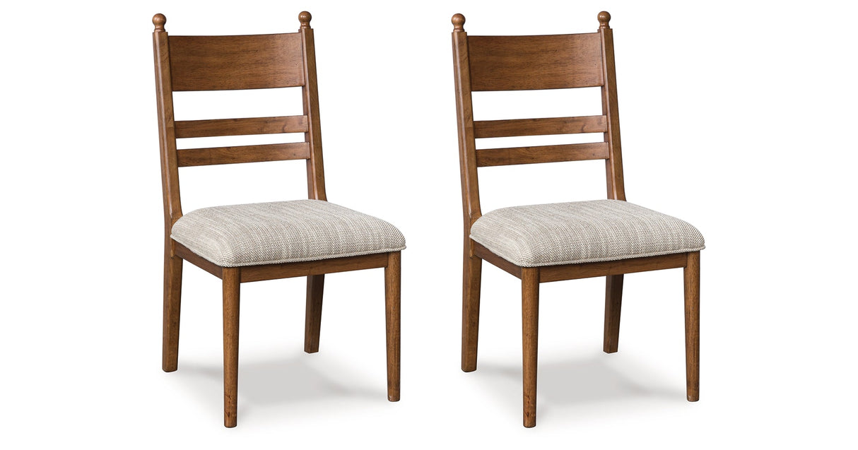 Greddinton Brown Dining Chair, Set of 2 by ASHLEY FURNITURE at Eve Furniture