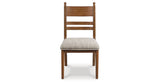 Greddinton Brown Dining Chair, Set of 2 by ASHLEY FURNITURE at Eve Furniture