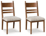 Greddinton Brown Dining Chair, Set of 2 by ASHLEY FURNITURE at Eve Furniture