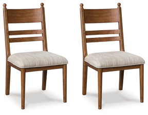 Greddinton Brown Dining Chair, Set of 2 by ASHLEY FURNITURE at Eve Furniture