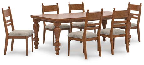 Greddinton Brown Dining Room Set by Ashley at Eve Furniture