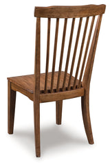 Greddinton Brown Dining Room Side Chair (Set of 2) by Ashley at Eve Furniture
