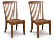 Greddinton Brown Dining Room Side Chair (Set of 2) by Ashley at Eve Furniture