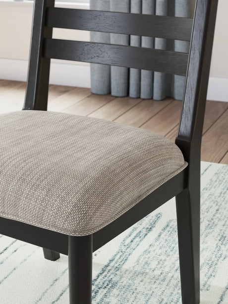Greddinton Brown Dining Table and 4 Chairs by Ashley at Eve Furniture