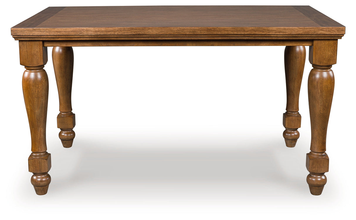 Greddinton Brown RECT Dining Room Counter Table by Ashley at Eve Furniture