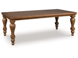 Greddinton Brown Rectangular Dining Room Table by Ashley at Eve Furniture