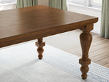 Greddinton Brown Rectangular Dining Table and 6 Chairs by Ashley at Eve Furniture
