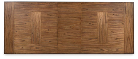 Greddinton Brown/Black Dining Extension Table by Ashley at Eve Furniture