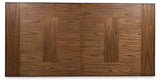 Greddinton Brown/Black Dining Extension Table by Ashley at Eve Furniture