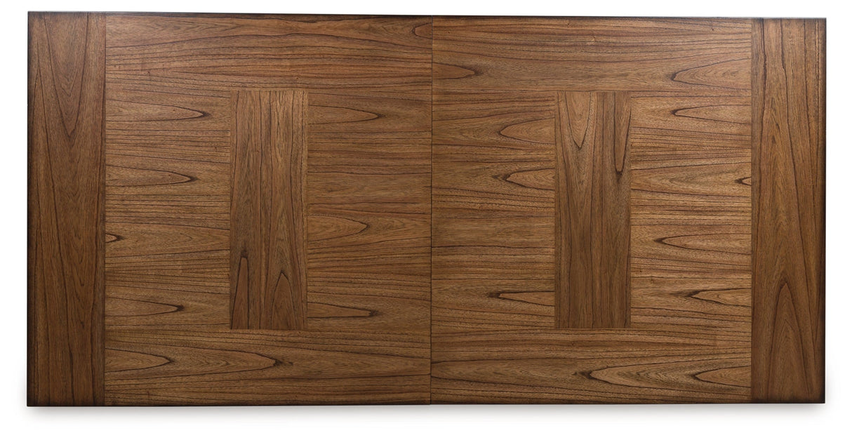 Greddinton Brown/Black Dining Extension Table by Ashley at Eve Furniture